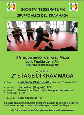 Krav Maga - Secondo stage